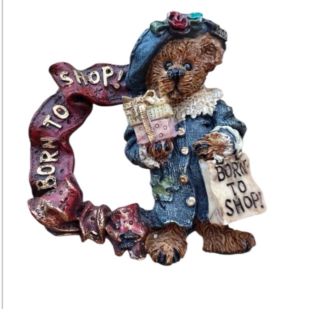 Boyds Bear Brooch Pin Born To Shop Vintage